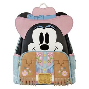 Loungefly Disney‎ Western Minnie Mouse Cosplay Mini Backpack